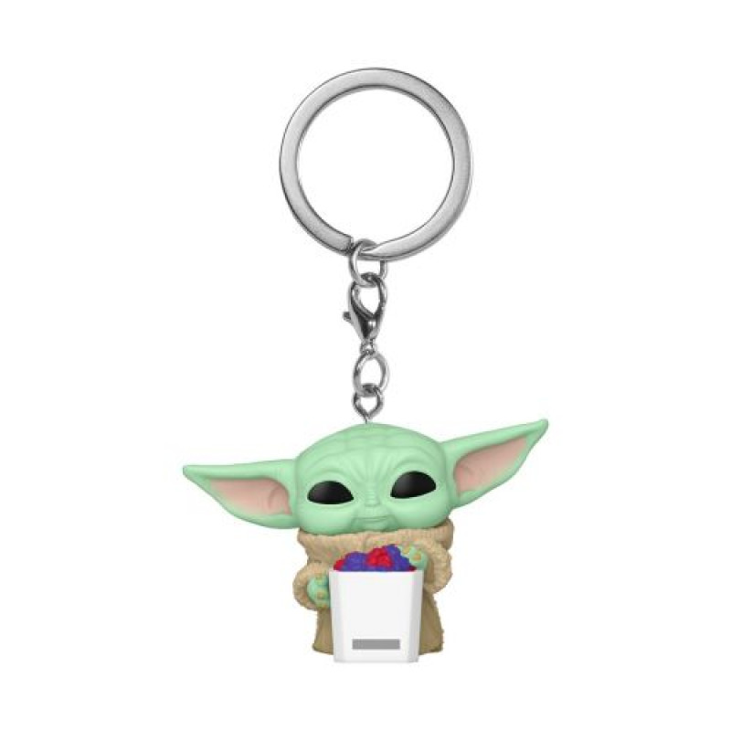 Ігрова фігурка на кліпсі Funko POP! серії Мандалорець і Ґроґу - Ґроґу з попкорном