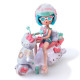 Ігровий набір 4SF Manga Dolls серії Hello Kitty – Красуня Пінк на скутері