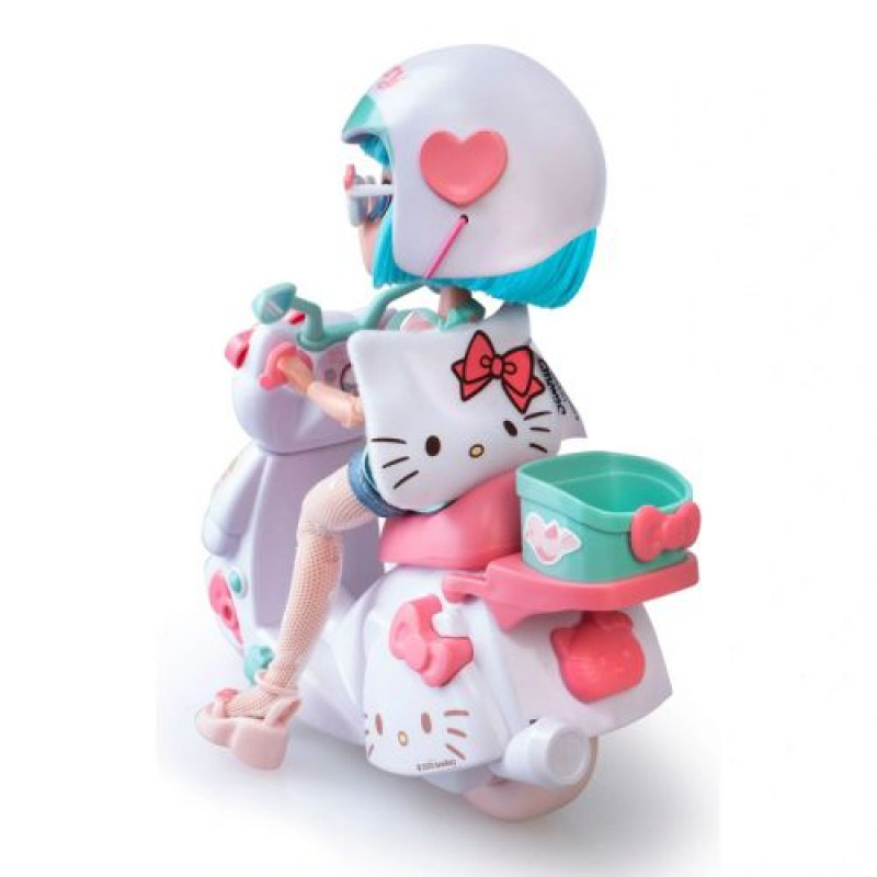 Ігровий набір 4SF Manga Dolls серії Hello Kitty – Красуня Пінк на скутері