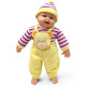 Пупс-сміхотун, сміється, в пакеті, 40 см, ЖОВТИЙ