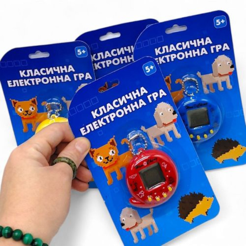 ЕЛЕКТРОННА ГРА ТАМАГОЧІ (РОЖЕВА)