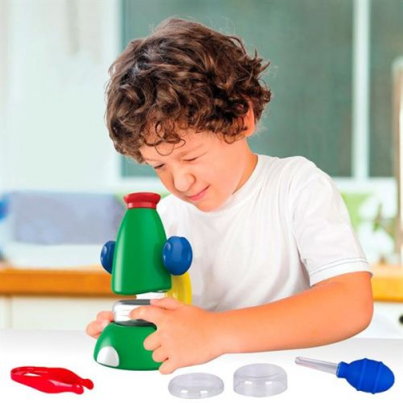 Набір для досліджень Edu-Toys Мій перший мікроскоп із збільшенням у 30 разів