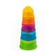 Пірамідка Fat Brain Toys dimpl stack Чашки 5 шт