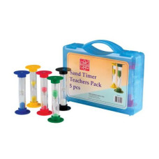 Набір пісочного годинника Edu-Toys для вчителя 5 шт., Різнобарвний