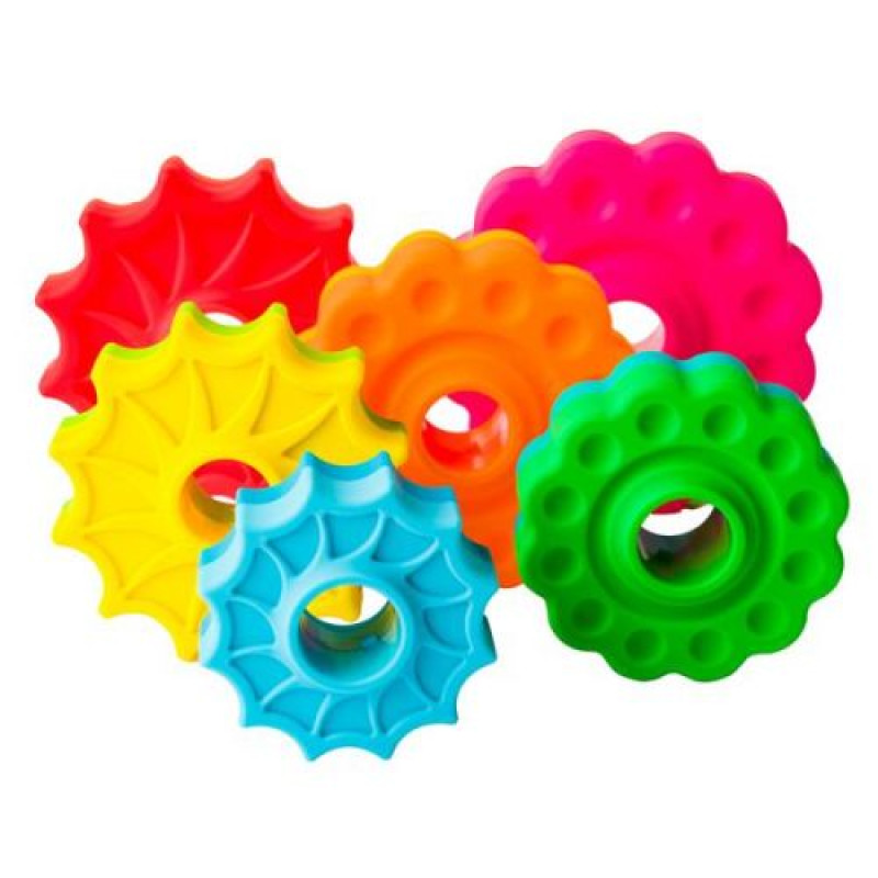 Гвинтова пірамідка Fat Brain Toys SpinAgain тактильна