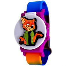 Дитячий годинник Зоотрополіс 2 / Zootopia 2 (Малиновий) ЛИС