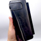 Годинник 18,5х4х10 см, 4 bit LED дисплей, акумулятор 3 V, USB, температура, час/дата,  будильник, проєкція, у коробці (ЧОРНИЙ)