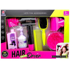 Перукарський набір з феном на батарейках