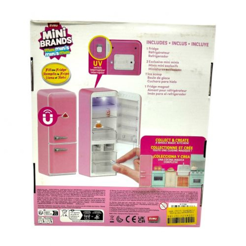 Холодильник Mini Brands (РОЗОВЫЙ)