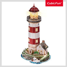 CubicFun Тривимірна головоломка-конструктор з LED підсвіткою  Маяк