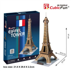 CubicFun Тривимірна головоломка-конструктор ЕЙФЕЛЕВА ВЕЖА