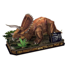 CubicFun Тривимірна головоломка-конструктор National Geographic Dino Трицератопс