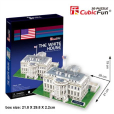 CubicFun Тривимірна головоломка-конструктор БІЛИЙ ДІМ