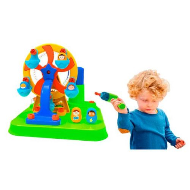 Набір для складання Edu-Toys Колесо огляду з інструментами 46 деталей