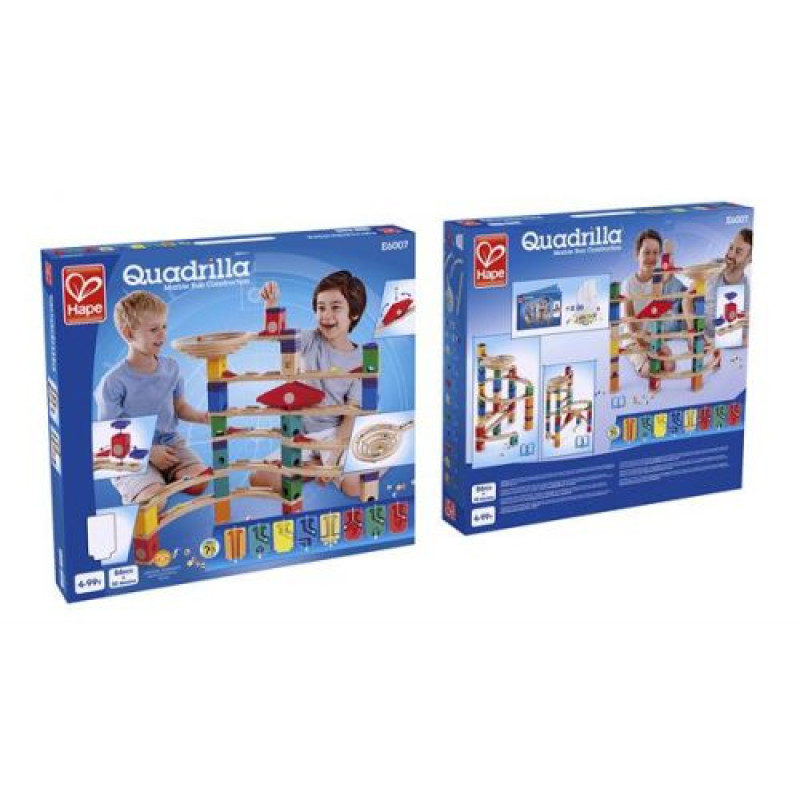Конструктор-лабиринт Hape Quadrilla Ускорение 136 эл.