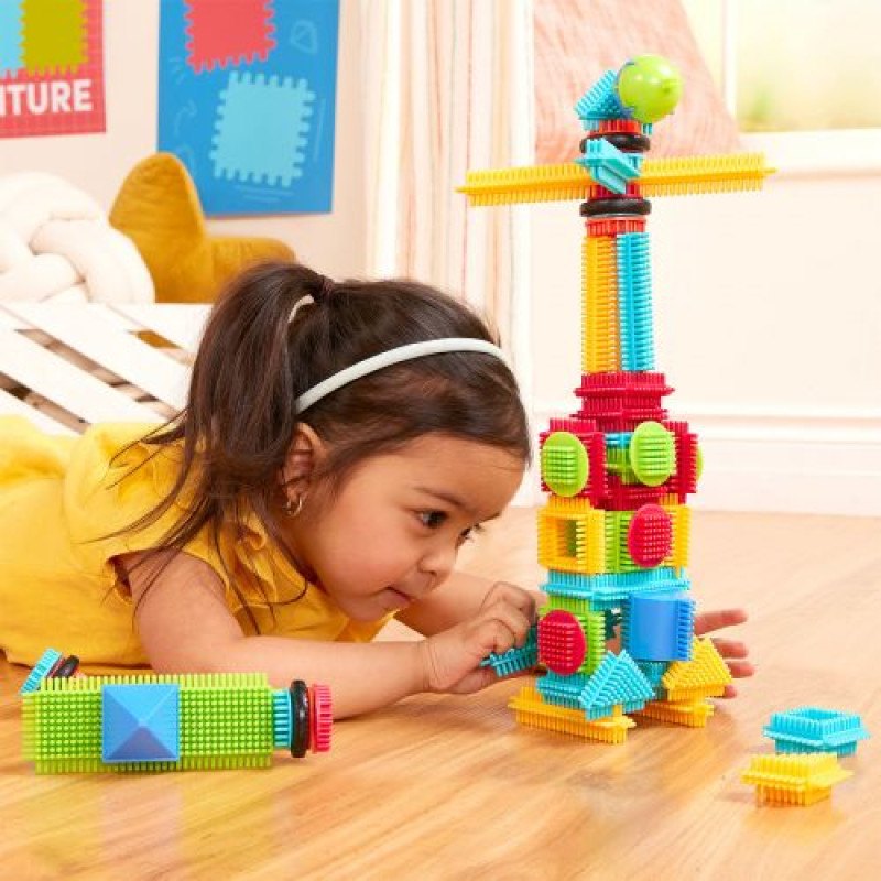 Конструктор серії Bristle Blocks - Будівельник, 56 деталей