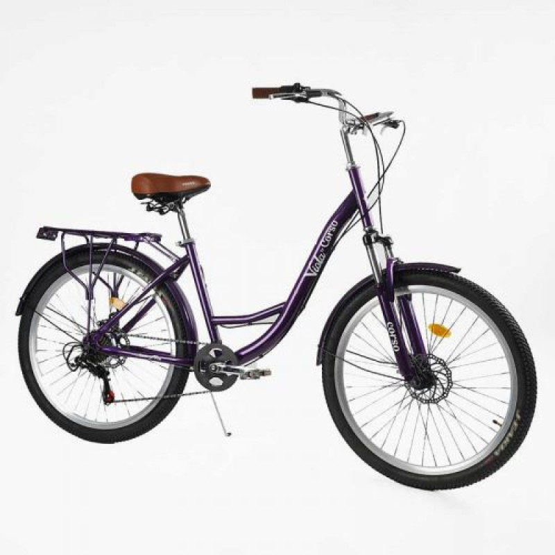 Велоcипед міський Corso «Viola» 26 дюймів VL-26914