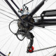 Велосипед міський Corso «Polaris» 26`` PS-36620 + КОШИК БАКЛАЖАНОВИЙ, сталева рама 16.5``, Shimano 7 швидкостей, корзина, багажник
