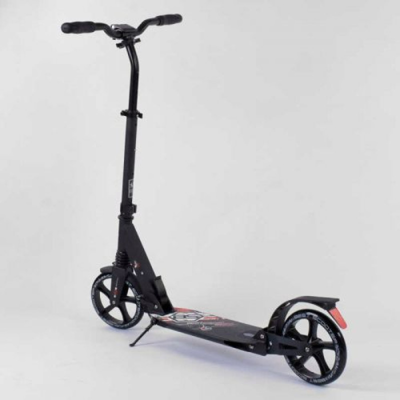 Самокат алюмінієвий 54394 Best Scooter, d коліс - 20см, колеса PU, 2 амортизатора, в коробці