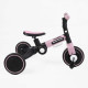 Велосипед 3-х колісний BS-11402 Best Trike колеса EVA переднє 8’’, заднє 6’’, нейлонова рама, трансформується у велобіг,підсвічування, в коробці