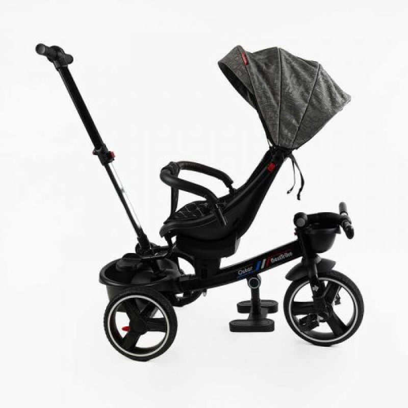 Велосипед 6390 BestTrike Oscar (1) ПОВОРОТНЕ СИДІННЯ, КЕРМО СКЛАДАЄТЬСЯ, КОЛЕСА З ПРОГУМОВАНИМ PU, КОШИК, ТЕЛЕСКОПІЧНА РУЧКА