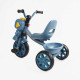 Велосипед 3-х колісний BS-40506 Best Trike (1) колеса EVA переднє 10’’, заднє 8’’, сталева рама, УКР. ОЗВУЧУВАННЯ, кошик, в коробці