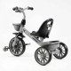 Велосипед 3-х колісний BS-18125 Best Trike (1) колеса EVA переднє 12’’, заднє 10’’, сталева рама, фара з музикою та світлом, 1 пісня українською та 2 англійською, 2 кошики, в коробці