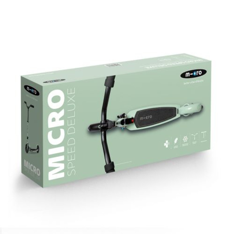 Самокат Micro серії Speed Deluxe - Колір зеленої глини