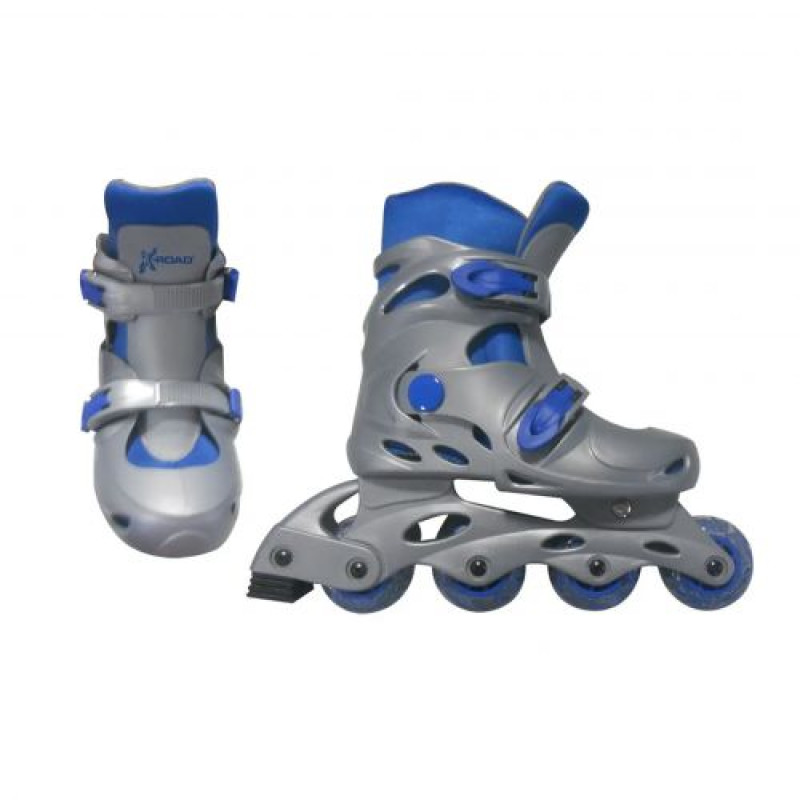 Ролики X-ROAD розсувні сині, розмір S (31-34) PW120 р.44*36*11,5см