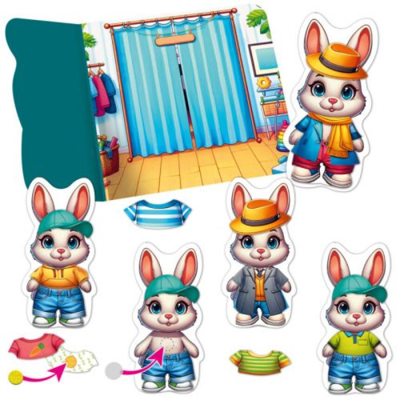 Гра розвиваюча Vladi Toys з липучками 