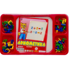 Мозаїка „Арифметика” ЧЕРВОНИЙ (вчимося рахувати)