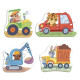 Пазл 4 в 1 «Baby puzzle. Транспорт»