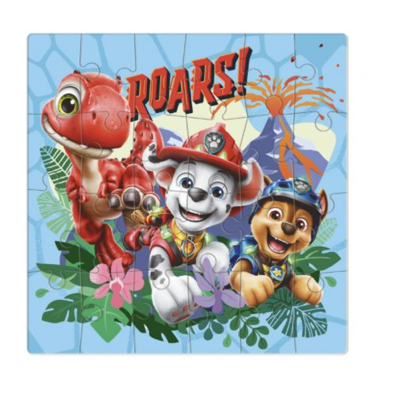 Пазл на 24 елементи «Рев динозавра», Щенячий патруль / Paw Patrol