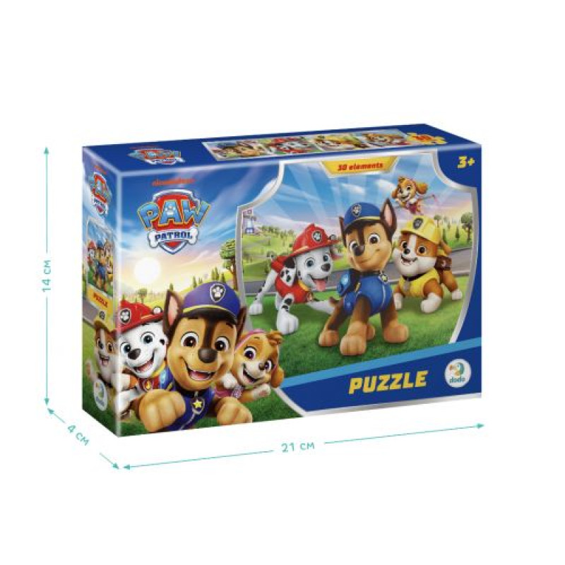 Пазл на 30 елементів «Патруль біля Вежі», Щенячий патруль / Paw Patrol