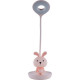 Настольная лампа LED с аккумулятором Bunny, розовый