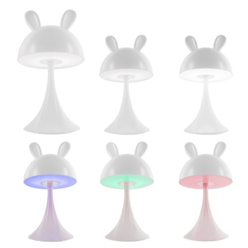 Светильник-ночник LED с аккумулятором Simple Bunny, белый