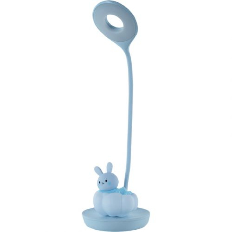 Настільна лампа LED з акумулятором Cloudy Bunny, блакитний