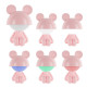 Світильник-нічник LED з акумулятором Cute Mouse, рожевий