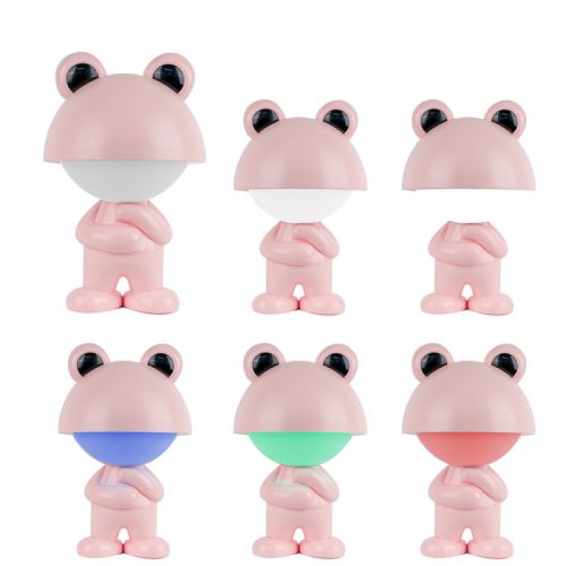 Светильник-ночник LED с аккумулятором Dreamy Froggy, розовый