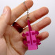 3D Брелоки MINECRAFT / МАЙНКРАФТ AXOLOTL/ АКСОЛОТЛЬ KEYCHAIN, 3D друк