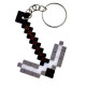 3D Брелоки MINECRAFT / МАЙНКРАФТ PICKAXE TOOL / КАЙЛО KEYCHAIN, ЗАЛІЗНИЙ, 3D друк