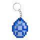 3D Брелоки MINECRAFT / МАЙНКРАФТ 2D DIAMOND / ДІАМАНТ KEYCHAIN, 3D друк
