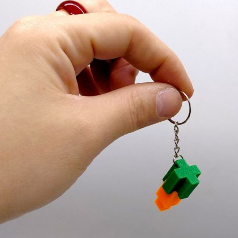 3D Брелоки ROBLOX CARROT / МОРКВА GAG KEYCHAIN, 3D друк