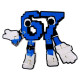 Антистрес ROBLOX 67 / 67 BRAINROT SIX-SEVEN KEYCHAIN, 3D друк