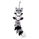 3D Брелоки FLEXI RACCOON LONG TAIL/ ЄНОТ ХВОСТИК KEYCHAIN, 3D друк