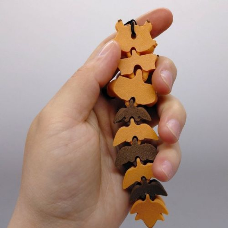 3D Брелоки FLEXI SQUIRREL LONG TAIL/ БІЛКА ХВОСТИК KEYCHAIN, 3D друк