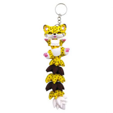3D Брелоки FLEXI CHEETAH LONG TAIL/ ГЕПАРД ХВОСТИК KEYCHAIN, 3D друк