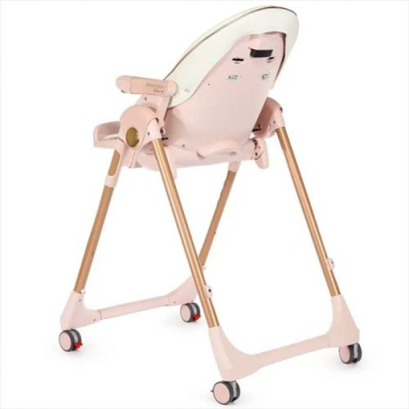 Стільчик для годування Peg-Perego Prima Pappa Follow Me рожеве золото