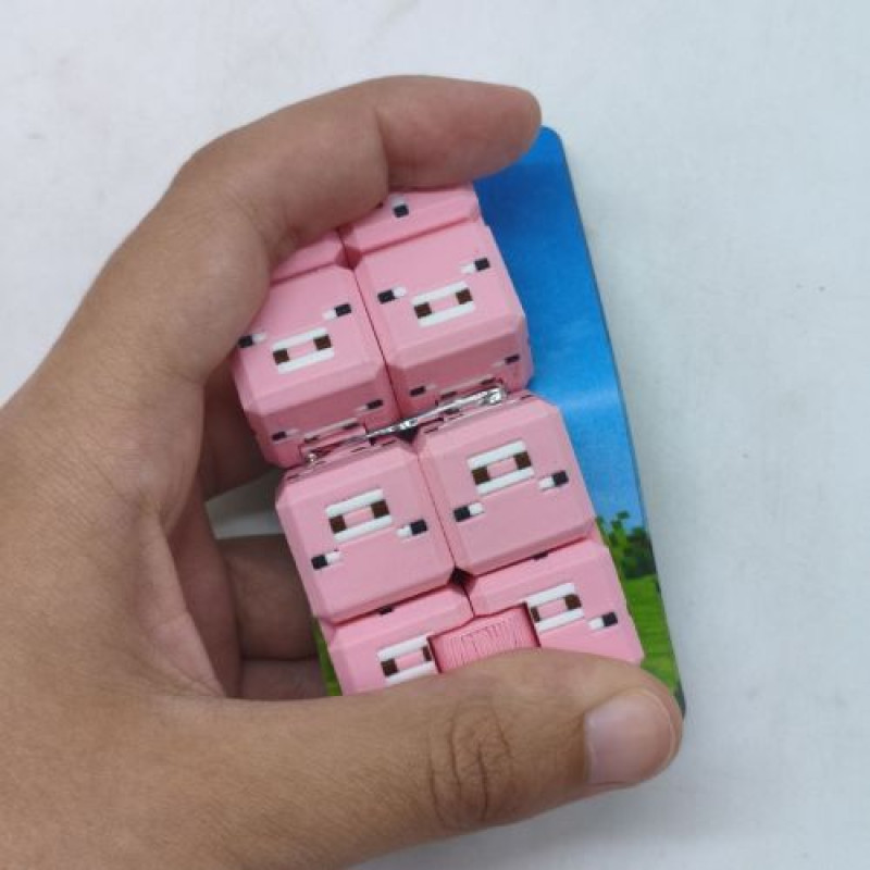 Fidget Infinity Cube Minecraft Pig / Вічний Кубик Майн Свиня