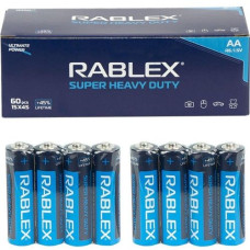 Батарейка RABLEX R6АА 1.5V сольова (ціна за 1 спайку - 4 шт)